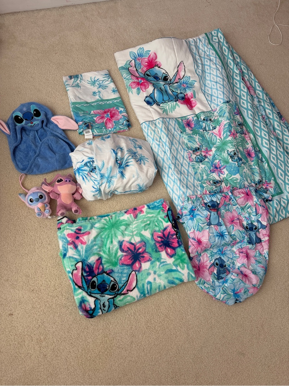 Disney Stitch Kids Bedding Set